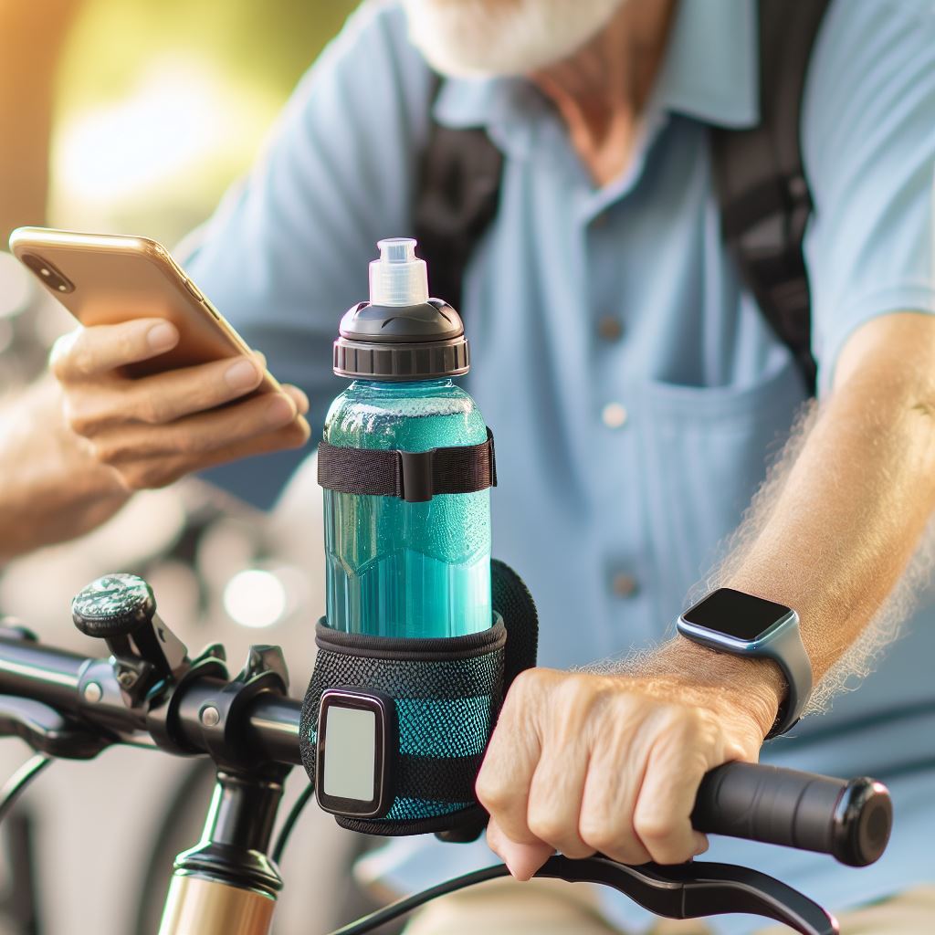 ebike Water Bottle Holder for seniors 