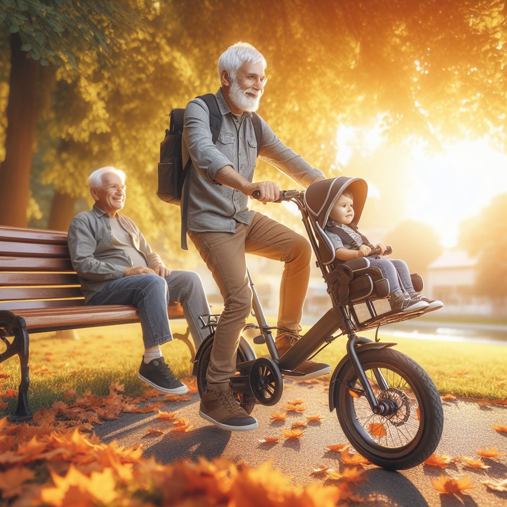 Electric Bikes with Child Seats for seniors